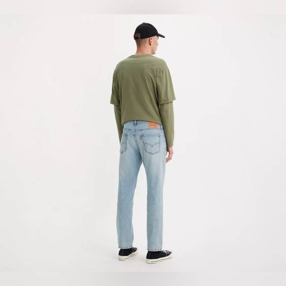 Levi’s Light Blue 541 Athletic Taper Slim Stretch Denim Jeans Men’s Size 30x32 - Picture 3 of 8